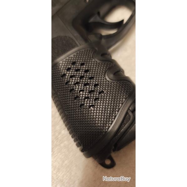 Manchon / chaussette de poign�e pistolet - grip antid�rapant - noir