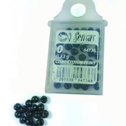 Boite Individuelle Plombs Peints Competition Sensas n&deg;10 - 0.04gr