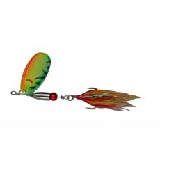 Cuiller Buck Pike N&deg;4 Pezon & Michel Fire tiger