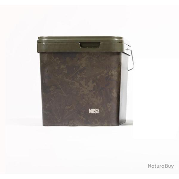 Seau Nash Spot On Rectangular Bucket Camo 17L
