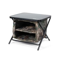 Table de bivouac Nash Bank Life Bedside Station Camo Large