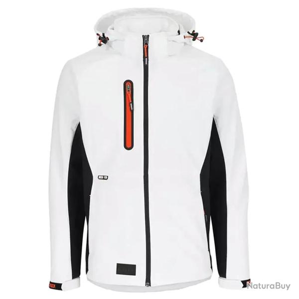 Veste Softshell Trystan Herock� Homme Noir Blanc