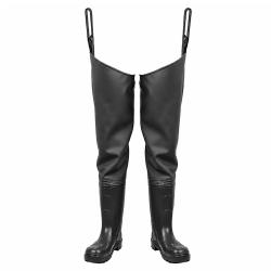 Cuissardes PVC homme noires - Imperm&eacute;ables et antid&eacute;rapantes 44