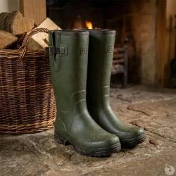 Bottes Veneur n&eacute;o Homme - Vert 100% Caoutchouc 47