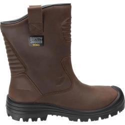 Bottes de s&eacute;curit&eacute; Mayon S3S Homme Marron
