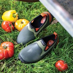 Chaussures Homme N&eacute;o Sans G&ecirc;ne Kaki et Orange Black Fox