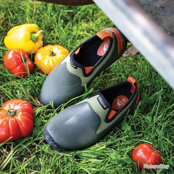Chaussures Homme N�o Sans G�ne Kaki et Orange Black Fox