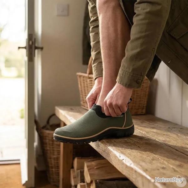 Sabots n�opr�ne Montana Kaki pour Homme Black Fox
