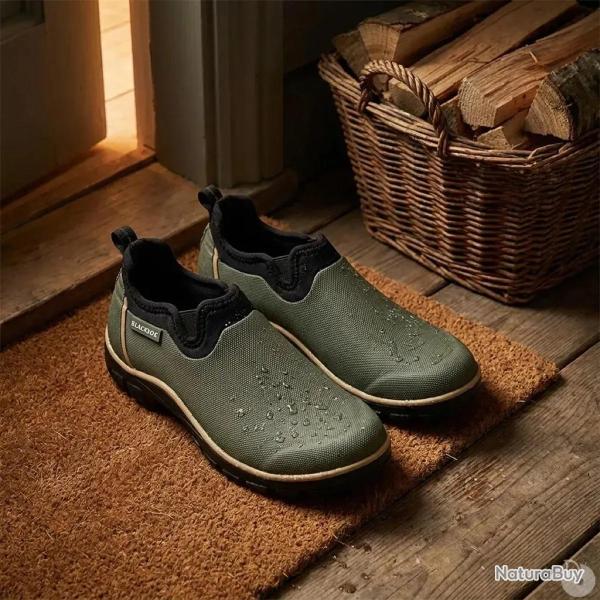 Sabots n�opr�ne Montana Kaki pour Homme Black Fox