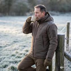 Parka Hardshell XMF 200 A10&reg; Homme Marron Imperm&eacute;able Respirant