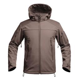 Veste Softshell Fighter A10&reg; Homme Marron Imperm&eacute;able et Respirante