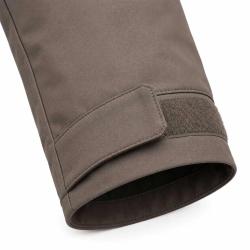 Veste Softshell Fighter A10&reg; Homme Marron Imperm&eacute;able et Respirante