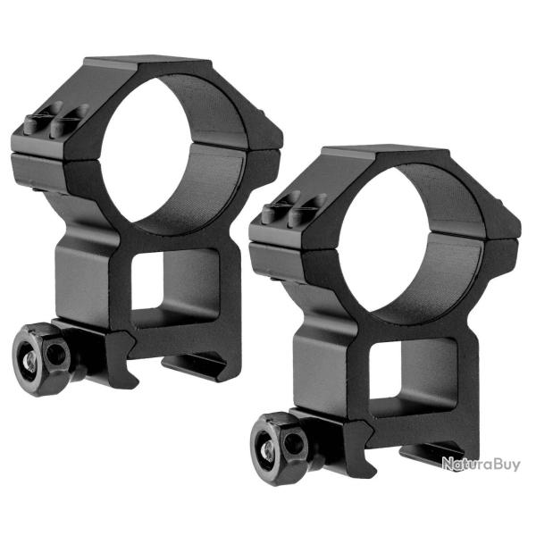 Colliers de montage M�dium UTG 25,4mm rail 21mm Picatinny Weaver