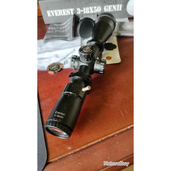 lunette Vector Optics Everest GENII 3-18x50