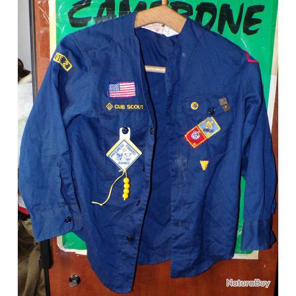 CHEMISE POUR ENFANT SCOUT AMERICAIN , DIMENSION VOIR PHOTOS� ,� ETAT� VOIR PHOTOS. POUR TOUT RENSEIG
