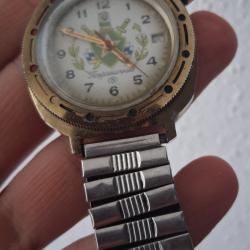 VOSTOK POGRANICHNIE GARDE FRONTI&Egrave;RE MONTRE M&Eacute;CANIQUE FABRIQUEE EN RUSSIE CHISTOPOL 1990-2000