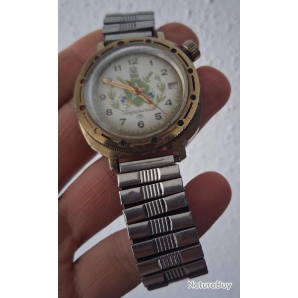 VOSTOK POGRANICHNIE GARDE FRONTI�RE MONTRE M�CANIQUE FABRIQUEE EN RUSSIE CHISTOPOL 1990-2000