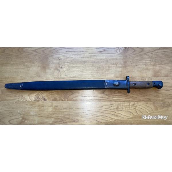 Ba�onnette Anglaise mod�le 1907 " Drill purpose " - Pour entrainement.