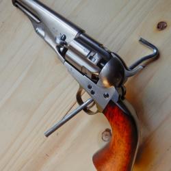 Rare et Superbe Revolver CENTAURE (FAUL) - Type Colt 1860 Army - Calibre .44 - Barillet Fl&ucirc;t&eacute;