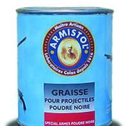 Graisse pour projectiles poudre noire Armistol - Pot 250ml