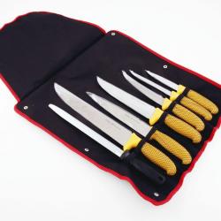Set 7 couteaux de boucher Pradel