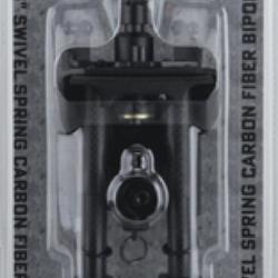 Bipied pour carabine Rokstad Carbon - Grenadi&egrave;re ou rail Picatinny - 15,5-23cm