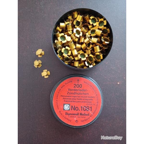 Amorces pour Mousquet 4 ailettes