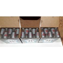 75 cartouches Tunet France chasse nickel&eacute;es Plomb 2