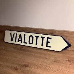 Panneau en &eacute;mail 1965