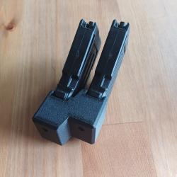 Coupleur chargeurs DERYA TM22 LA 22lr - Finition Carbone