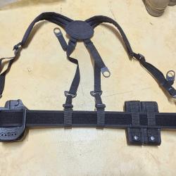 Ceinture tactique avec brelage GK pro + accessoires et holster