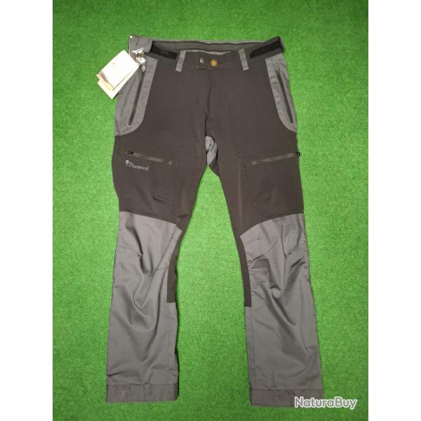 Pantalon PINEWOOD Finnveden Hybrid Extreme Noir/Gris T.42