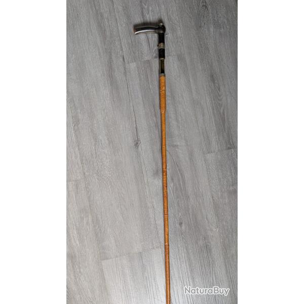 Canne  fusil  cal  7m/m percussion centrale