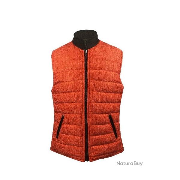 Promotion - Gilet Jumfil Skye reversible coloris : orange/marron