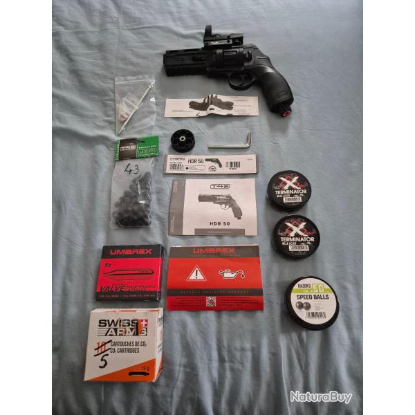 Revolver UMAREX HDR 50 11 JOULES