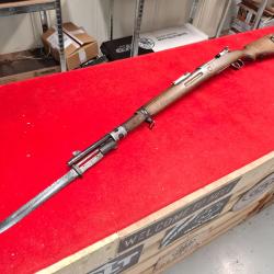 MAUSER KARABINER 98K CAL. 8X57 JS EN BON ETAT + BAIONNETTES D'ORIGINES