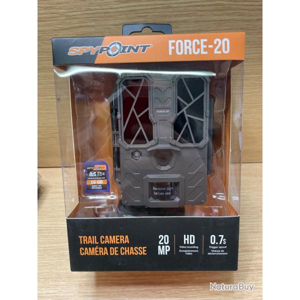 Cam�ra de chasse Spypoint Force-20 NEUVE � 1� sans prix de r�serve !