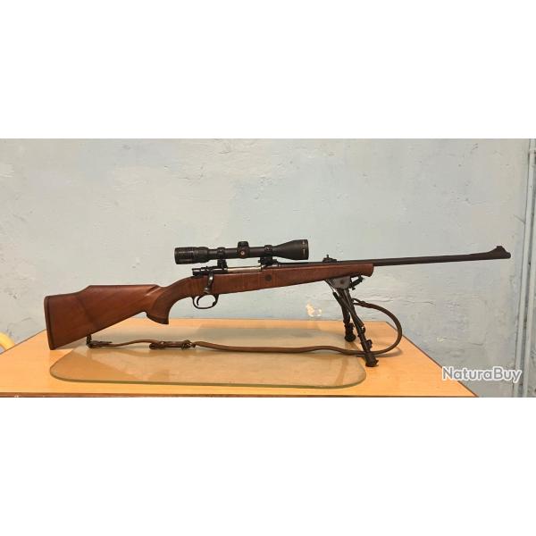 Parker hale 1200 7x64 avec lunette et pointe rouge Steiner