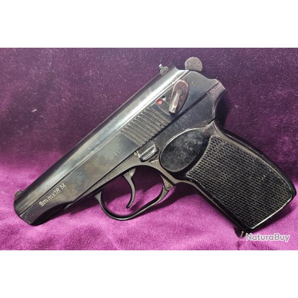 Pistolet Makarov PM - VEB Ernst Th�lmann Werk Suhl - 9 mm Makarov - Allemagne de l'Est !