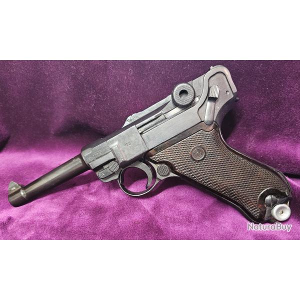 Pistolet Luger P08 - Mauser Oberndorf - 1939 - Reconditionn� DDR Volkspolizei - Cal. 9 mm Para