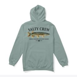 Sweat Shirt &agrave; Capuche Salty Crew Euro Pike Hood Fleece Mackerel