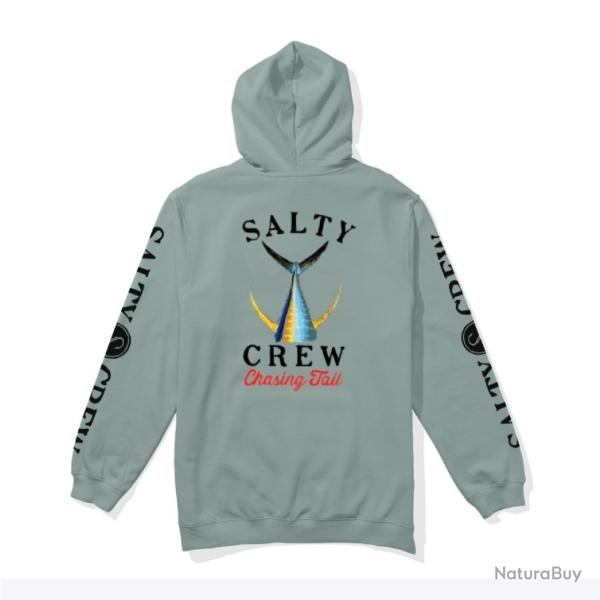 Sweat Shirt � Capuche Salty Crew Tailed Fleece Mackerel