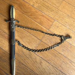 Dague officier Bulgarie mod&egrave;le 1952 - militaria