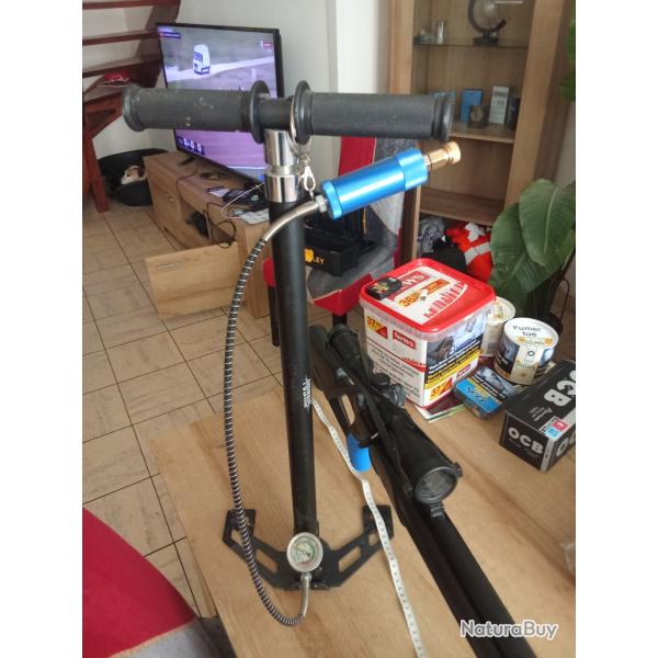 Carabines xm1 .4.5 .19,9 joules avec tr�pied lunettes hawke plus pompe