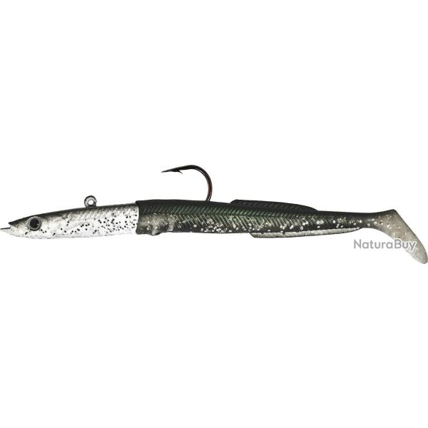 SANDYLL 4.5' NATURAL JIGHEAD 21g - 3/0 (zinc) - GREEN SHIRASU
