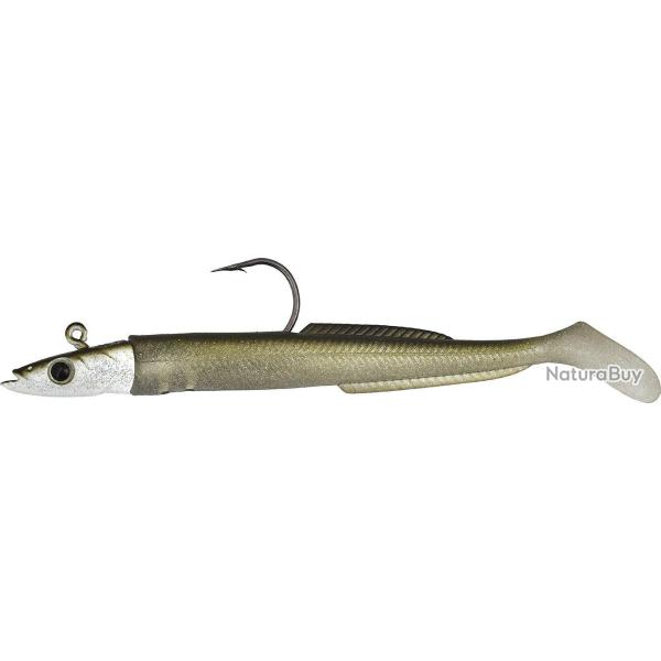 SANDYLL 4.5' NATURAL JIGHEAD 21g - 3/0 (zinc) - ARMY