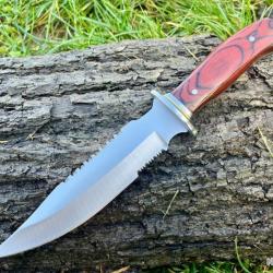 Couteau Fixe Russe - Puissance et Artisanat Traditionnel