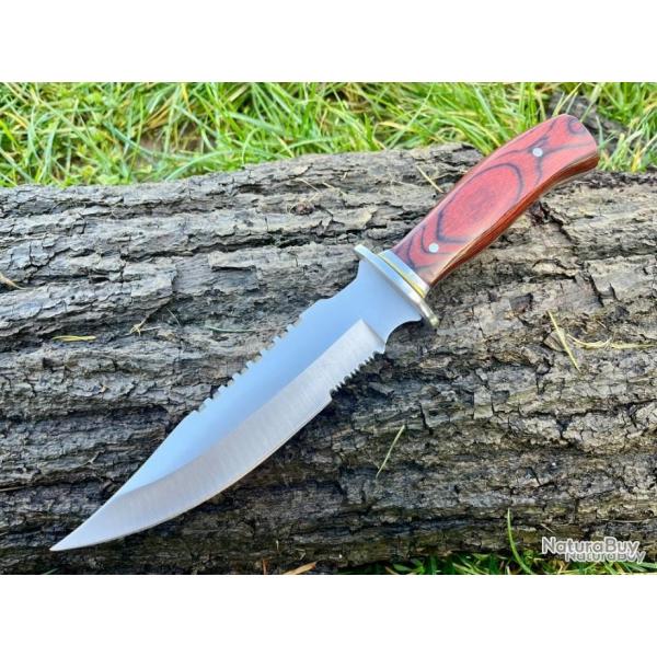 Couteau Fixe Russe - Puissance et Artisanat Traditionnel