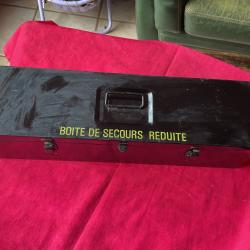 Collector, ancienne bo&icirc;te de secours SNCF, pas de prix de r&eacute;serve