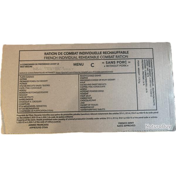 RATION DE COMBAT